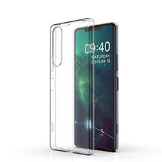 Carcasa Silicona Ultrafina Transparente T02 para Sony Xperia 10 IV SO-52C Claro