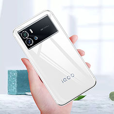 Carcasa Silicona Ultrafina Transparente T02 para Vivo iQOO 9 5G Claro