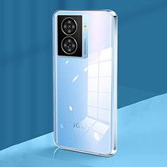 Carcasa Silicona Ultrafina Transparente T02 para Vivo iQOO Z7 5G Claro
