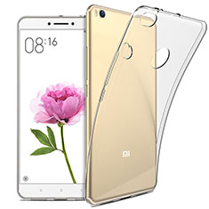 Carcasa Silicona Ultrafina Transparente T02 para Xiaomi Mi Max 2 Claro