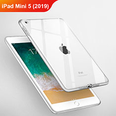 Carcasa Silicona Ultrafina Transparente T03 para Apple iPad Mini 5 (2019) Claro