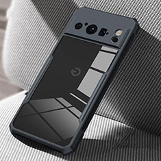 Carcasa Silicona Ultrafina Transparente T03 para Google Pixel 8 Pro 5G Negro