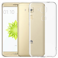 Carcasa Silicona Ultrafina Transparente T03 para Huawei G9 Plus Claro