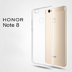 Carcasa Silicona Ultrafina Transparente T03 para Huawei Honor Note 8 Claro