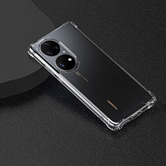 Carcasa Silicona Ultrafina Transparente T03 para Huawei P50 Claro