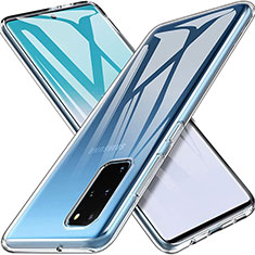 Carcasa Silicona Ultrafina Transparente T03 para Samsung Galaxy S20 Plus Claro
