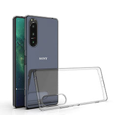 Carcasa Silicona Ultrafina Transparente T03 para Sony Xperia 1 IV Claro