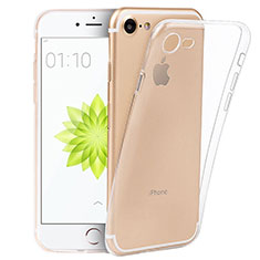 Carcasa Silicona Ultrafina Transparente T05 para Apple iPhone 7 Claro