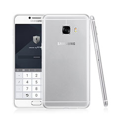 Carcasa Silicona Ultrafina Transparente T05 para Samsung Galaxy C5 SM-C5000 Claro