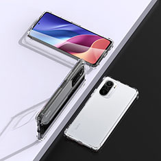 Carcasa Silicona Ultrafina Transparente T05 para Xiaomi Redmi K40 Pro 5G Claro