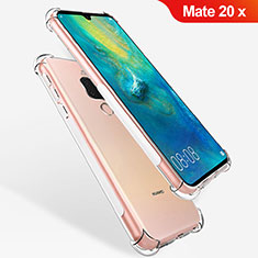 Carcasa Silicona Ultrafina Transparente T08 para Huawei Mate 20 X Claro