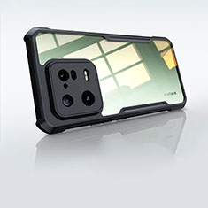 Carcasa Silicona Ultrafina Transparente T08 para Xiaomi Mi 13 5G Negro