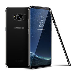 Carcasa Silicona Ultrafina Transparente T09 para Samsung Galaxy S8 Plus Negro