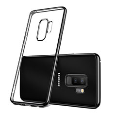 Carcasa Silicona Ultrafina Transparente T09 para Samsung Galaxy S9 Plus Negro