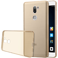 Carcasa Silicona Ultrafina Transparente T09 para Xiaomi Mi 5S Plus Oro