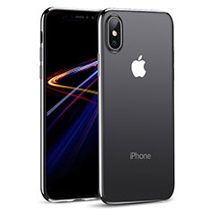 Carcasa Silicona Ultrafina Transparente T10 para Apple iPhone Xs Claro