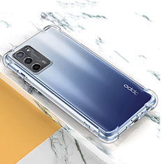 Carcasa Silicona Ultrafina Transparente T10 para Oppo A56 5G Claro