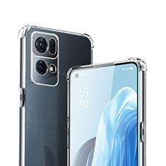 Carcasa Silicona Ultrafina Transparente T11 para Oppo Reno7 Pro 5G Claro