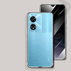 Carcasa Silicona Ultrafina Transparente T14 para Oppo A1 Pro 5G Claro