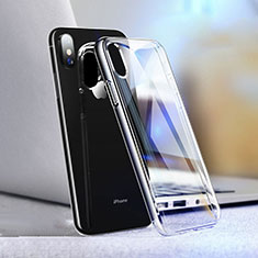 Carcasa Silicona Ultrafina Transparente T15 para Apple iPhone Xs Claro