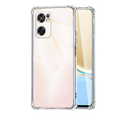 Carcasa Silicona Ultrafina Transparente T15 para Oppo Reno7 SE 5G Claro