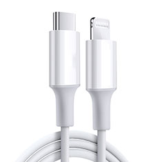 Cargador Cable USB Carga y Datos C02 para Apple iPhone Xs Max Blanco