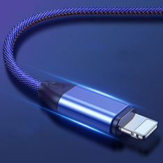 Cargador Cable USB Carga y Datos C04 para Apple iPad Mini Azul