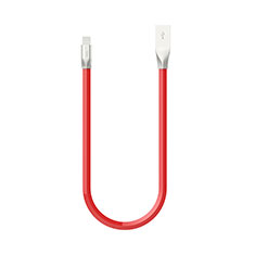 Cargador Cable USB Carga y Datos C06 para Apple iPad Air 10.9 (2020) Rojo