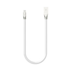 Cargador Cable USB Carga y Datos C06 para Apple iPad Air 4 10.9 (2020) Blanco