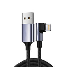 Cargador Cable USB Carga y Datos C10 para Apple iPad Pro 11 (2018) Negro