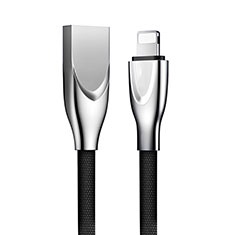 Cargador Cable USB Carga y Datos D05 para Apple iPad Pro 12.9 (2020) Negro