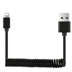 Cargador Cable USB Carga y Datos D08 para Apple iPad New Air (2019) Negro