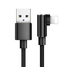 Cargador Cable USB Carga y Datos D17 para Apple iPhone 12 Pro Max Negro
