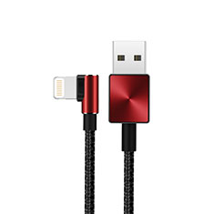 Cargador Cable USB Carga y Datos D19 para Apple iPhone 14 Pro Rojo