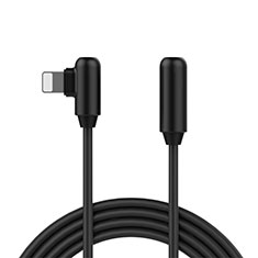 Cargador Cable USB Carga y Datos D22 para Apple iPhone 11 Pro Negro