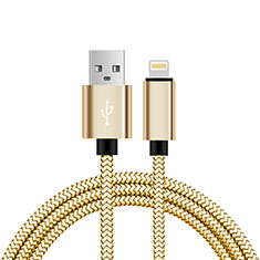 Cargador Cable USB Carga y Datos L07 para Apple iPad Air 2 Oro