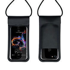 Funda Bolsa Impermeable y Sumergible Universal W06 para Xiaomi Mi 10 Lite Negro