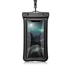 Funda Bolsa Impermeable y Sumergible Universal W12 para Sony Xperia Ace III SOG08 Negro