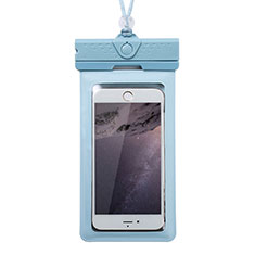 Funda Bolsa Impermeable y Sumergible Universal W17 para Samsung Galaxy Gio S5660 Azul
