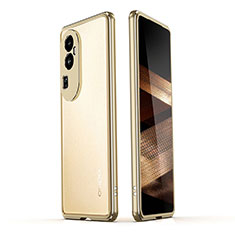 Funda Bumper Lujo Marco de Aluminio Carcasa JZ1 para Oppo Reno10 Pro+ Plus 5G Oro