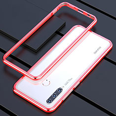 Funda Bumper Lujo Marco de Aluminio Carcasa para Huawei Nova 4e Oro Rosa