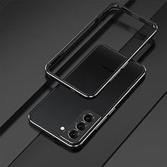 Funda Bumper Lujo Marco de Aluminio Carcasa para Samsung Galaxy S24 Plus 5G Negro