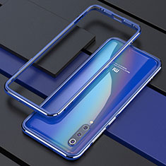 Funda Bumper Lujo Marco de Aluminio Carcasa para Xiaomi Mi 9 Lite Azul