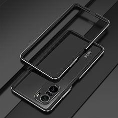 Funda Bumper Lujo Marco de Aluminio Carcasa para Xiaomi Poco F3 5G Negro