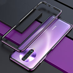 Funda Bumper Lujo Marco de Aluminio Carcasa para Xiaomi Redmi K30 5G Morado