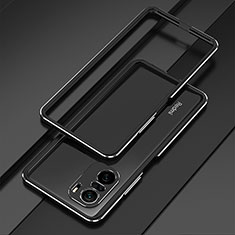 Funda Bumper Lujo Marco de Aluminio Carcasa para Xiaomi Redmi K40 Pro 5G Negro