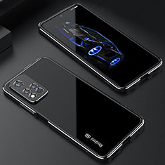 Funda Bumper Lujo Marco de Aluminio Carcasa S01 para Xiaomi Mi 11i 5G (2022) Negro