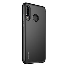 Funda Bumper Lujo Marco de Aluminio Espejo 360 Grados Carcasa M01 para Huawei P30 Lite New Edition Negro