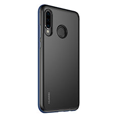 Funda Bumper Lujo Marco de Aluminio Espejo 360 Grados Carcasa M01 para Huawei P30 Lite XL Azul