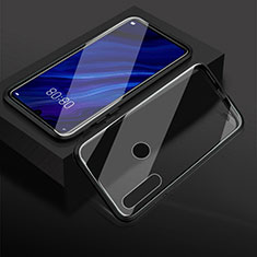 Funda Bumper Lujo Marco de Aluminio Espejo 360 Grados Carcasa T05 para Huawei Honor 10i Negro